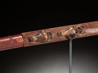 Standing Rock Twisted Pipe Stem with Catlinite Bowl