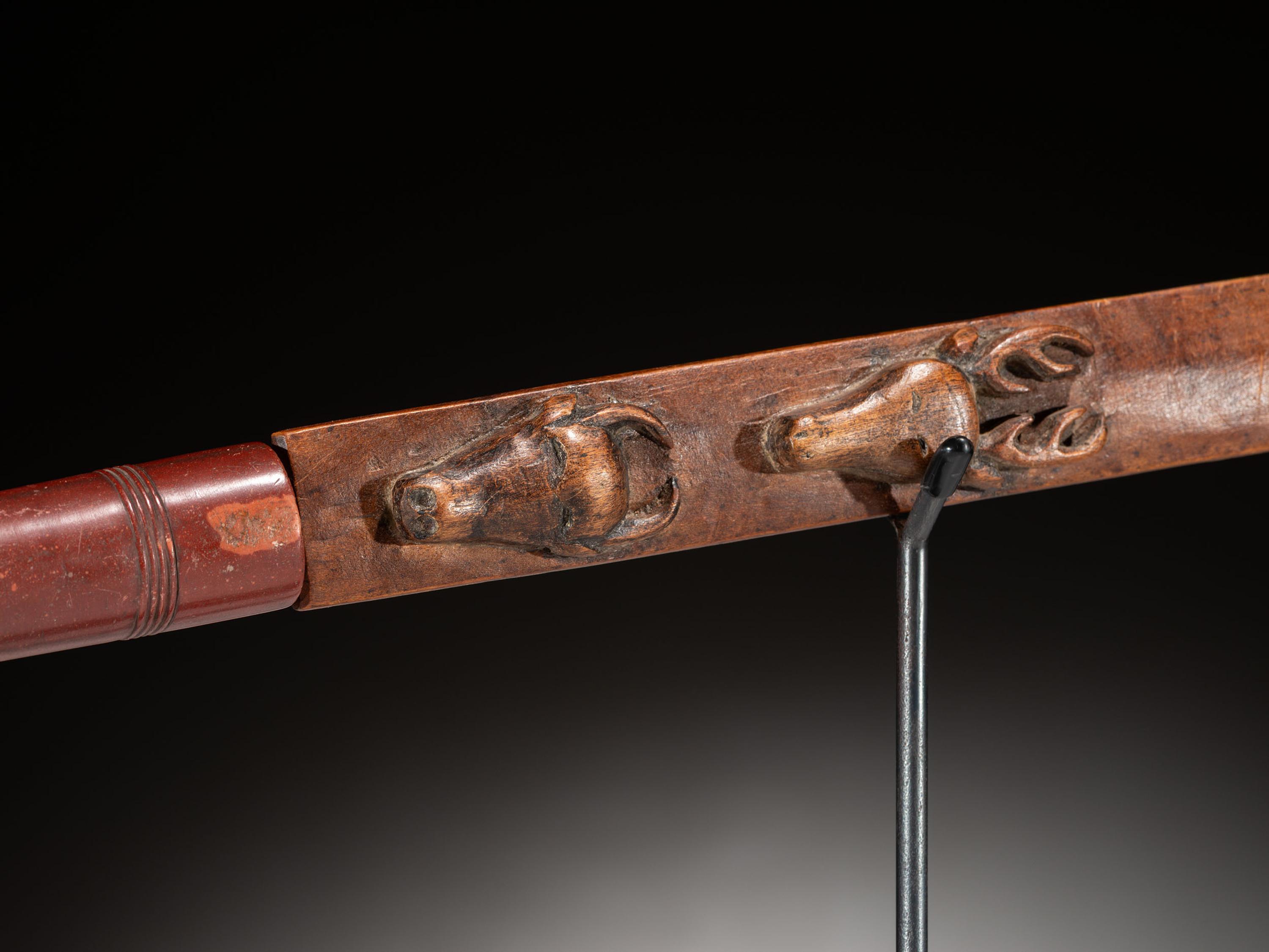 Standing Rock Twisted Pipe Stem with Catlinite Bowl