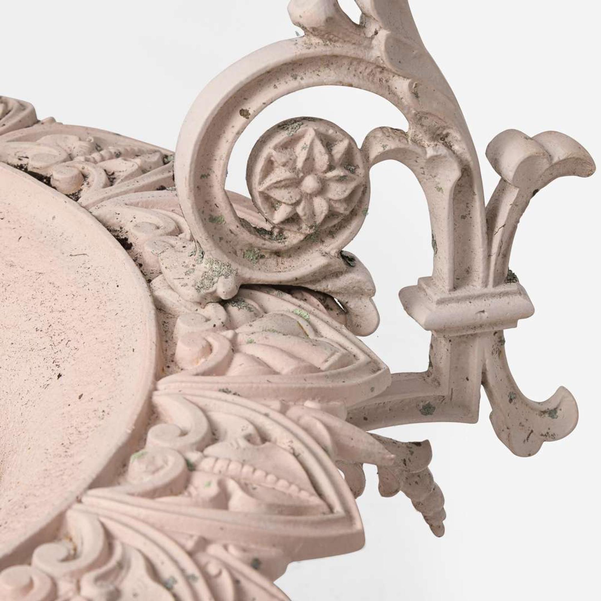 A large painted cast iron two-handled garden urn J.W. Fiske & Co., New York, NY, late 19th century