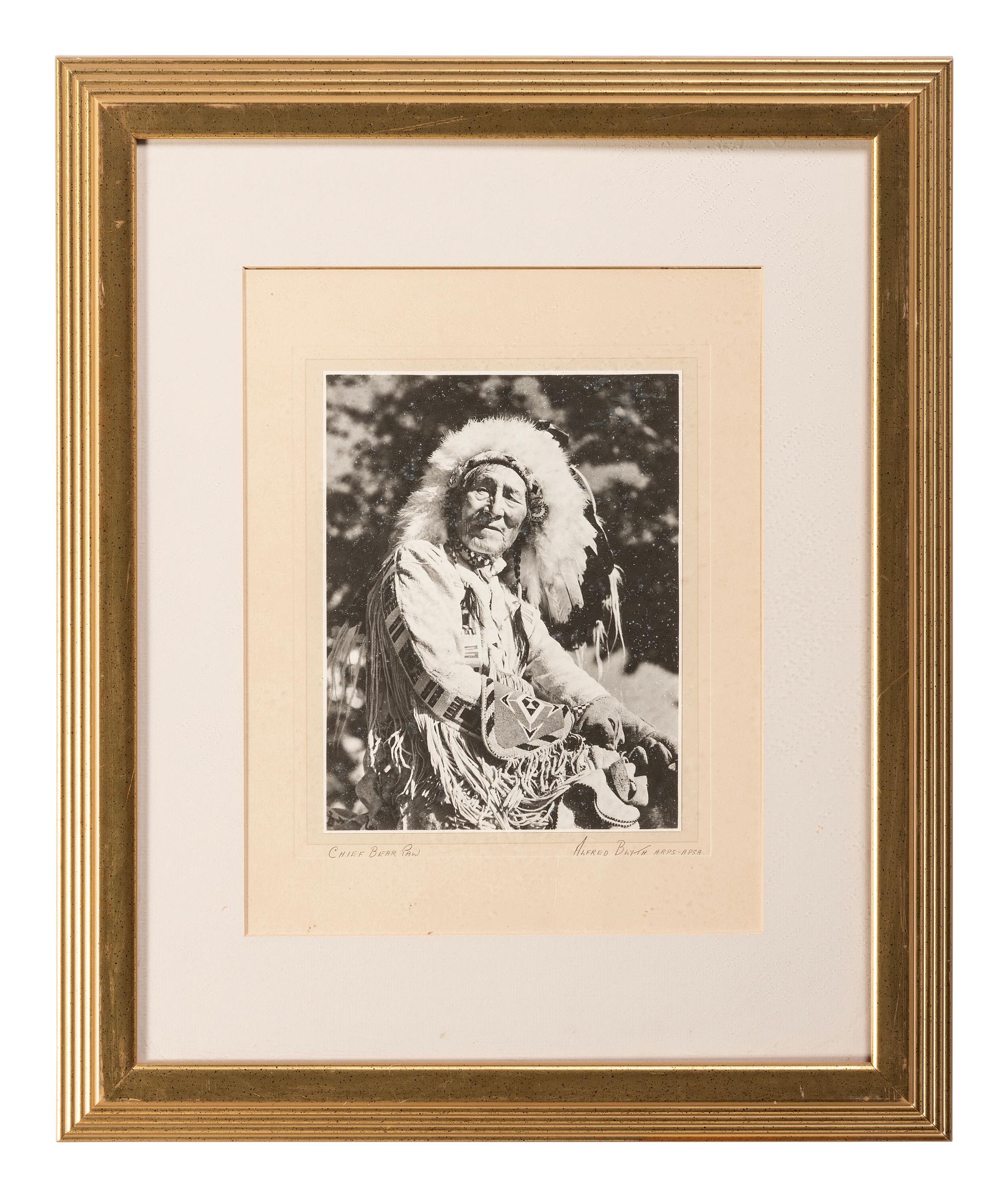 [NATIVE AMERICANS]. Photographs, prints, and manuscripts involving Native Americans.