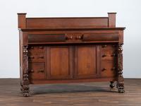 AWAITING DONATION - A Classical Carved and Stained Cherrywood Sideboard
