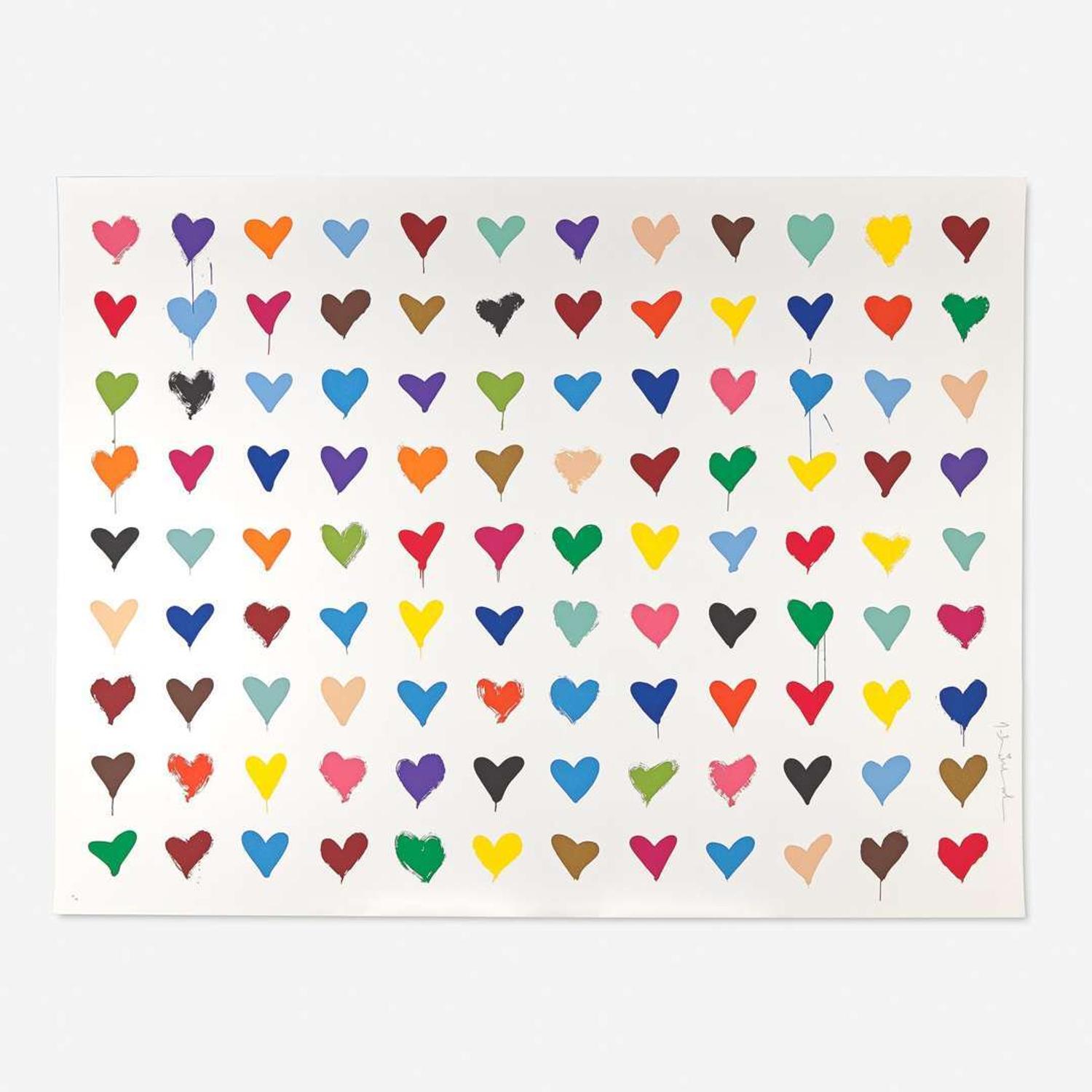 Mr. Brainwash (French, b. 1966) Full of Hearts