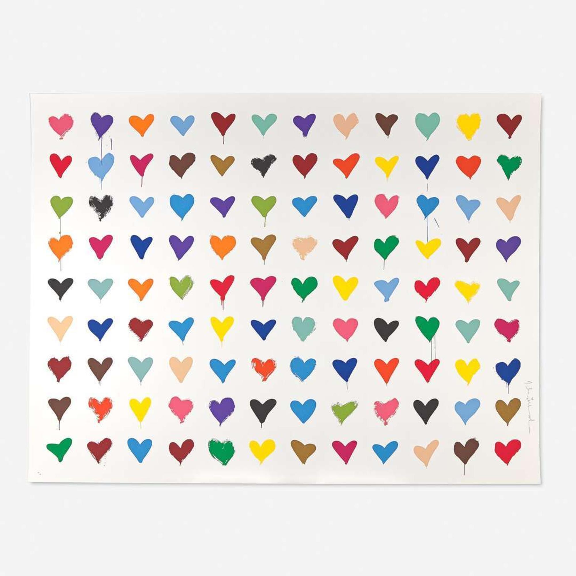 Mr. Brainwash (French, b. 1966) Full of Hearts