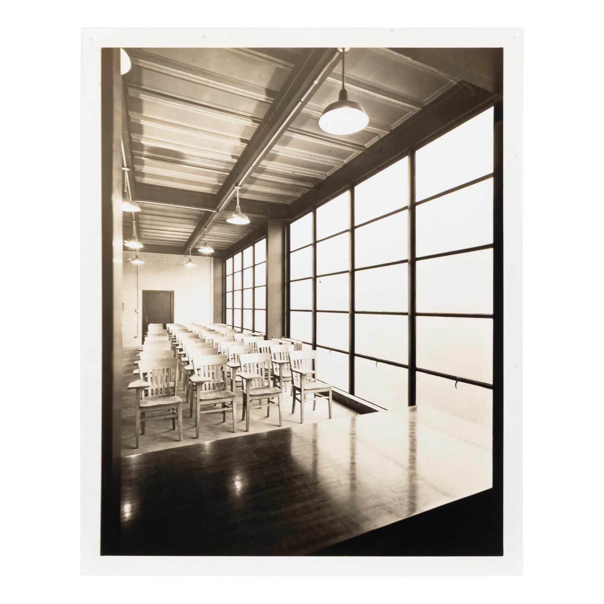 Hedrich-Blessing Studio — A group of five photographs of Ludwig Mies van der Rohe's Minerals and Metals Research Building at the Illinois Institute of Technology, the architect's first building in the United States