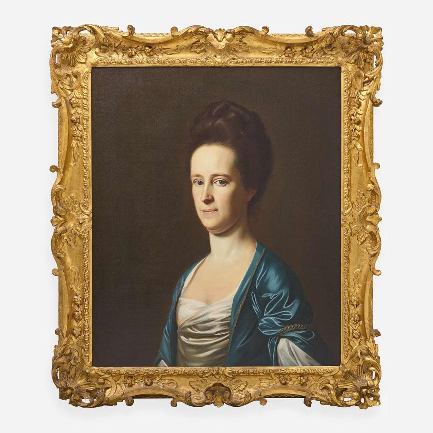 John Singleton Copley (American, 1737–1815) Portrait of Mrs. Elizabeth Coffin Amory, Bust-Length
