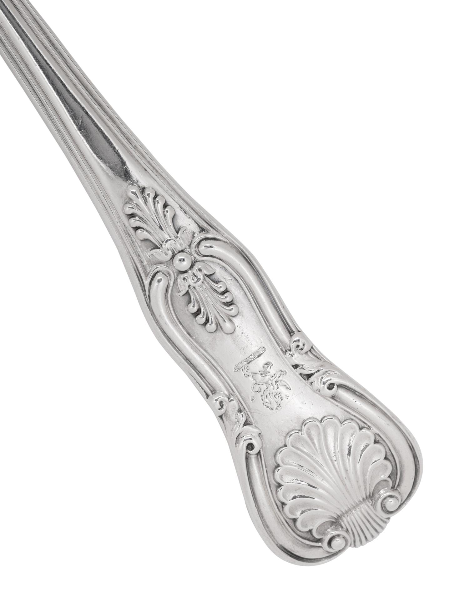 A Group of Silver and Silver-Plate Serving Articles
