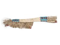 Plains Cree Beaded Hide Rifle Scabbard