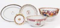 Group of Chinese Export porcelain tablewares 19th century