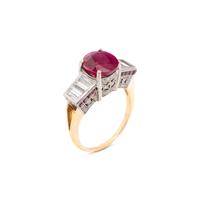 RUBY AND DIAMOND RING