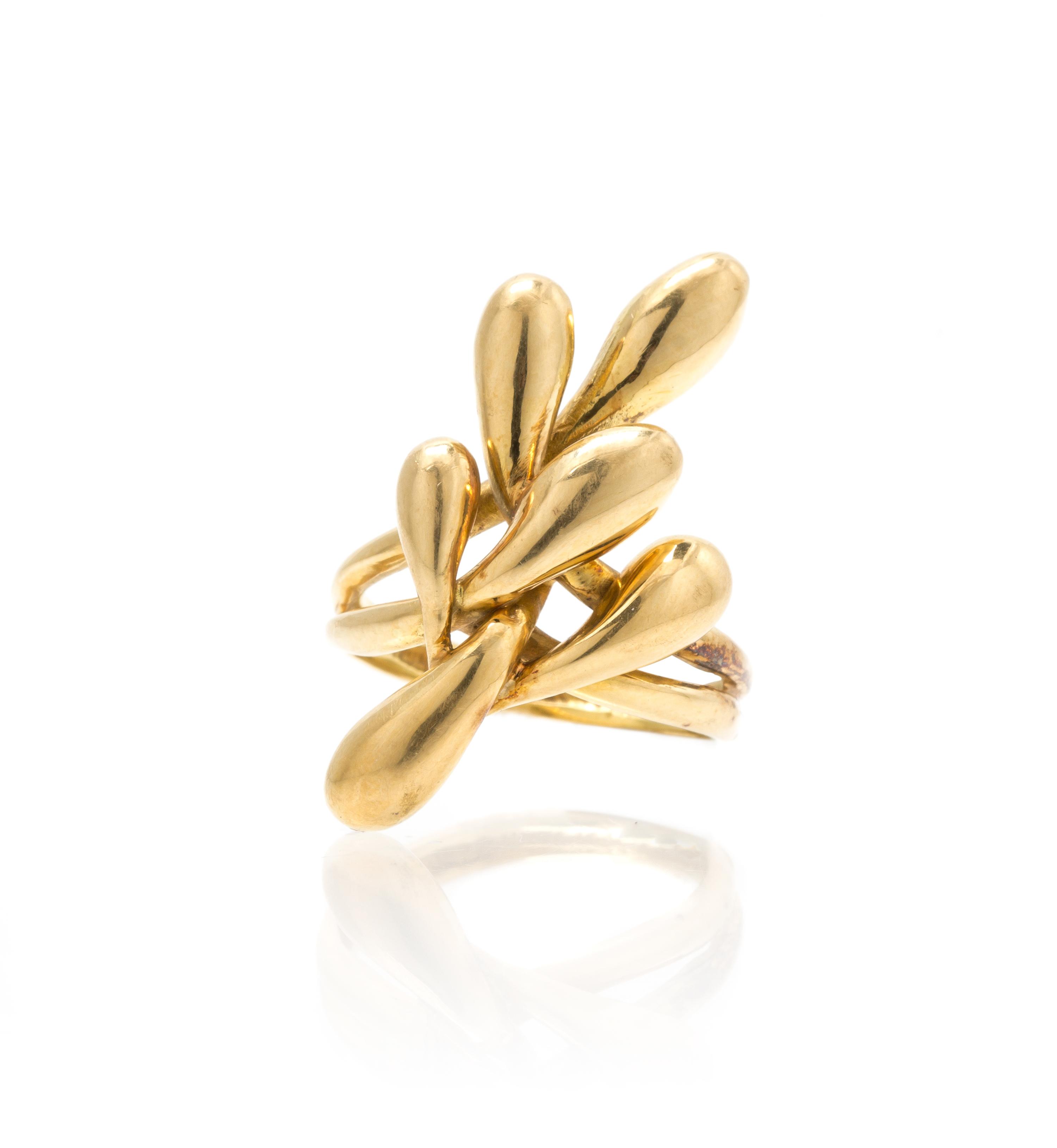An 18 Karat Yellow Gold Ring, Lalaounis, 5.70 dwts.