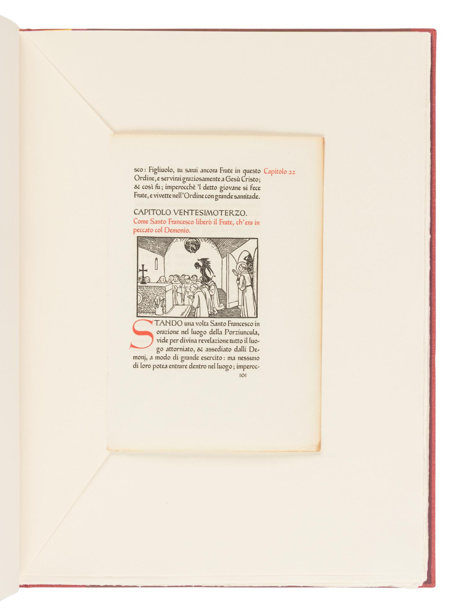 [LEAF BOOK - WHITTINGTON PRESS]. BUTCHER, David. Pages from Presses. Kelmscott, Ashendene, Doves, Vale, Eragny & Essex House . Herefordshire: The Whittington Press, 2006.