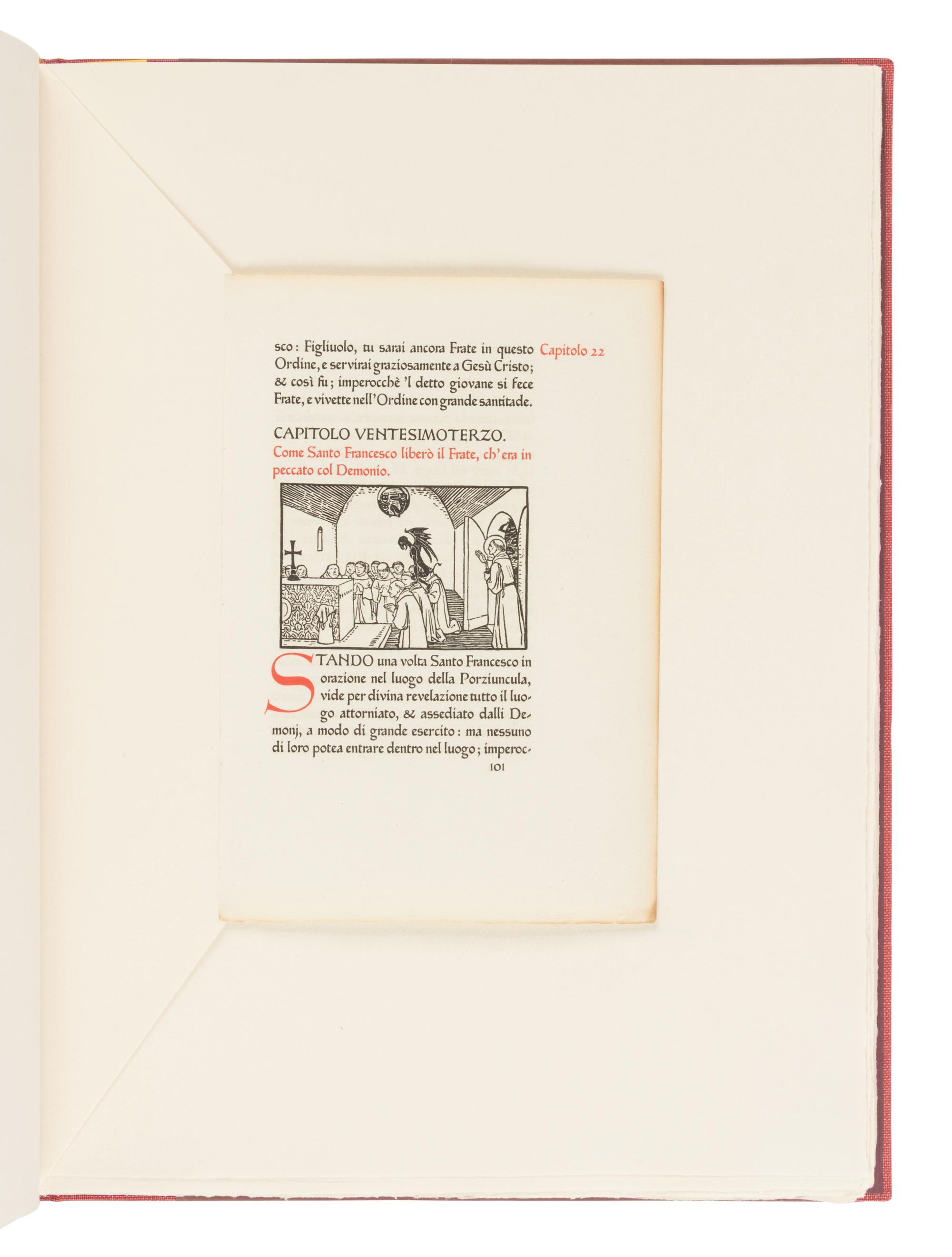 [LEAF BOOK - WHITTINGTON PRESS]. BUTCHER, David. Pages from Presses. Kelmscott, Ashendene, Doves, Vale, Eragny & Essex House . Herefordshire: The Whittington Press, 2006.