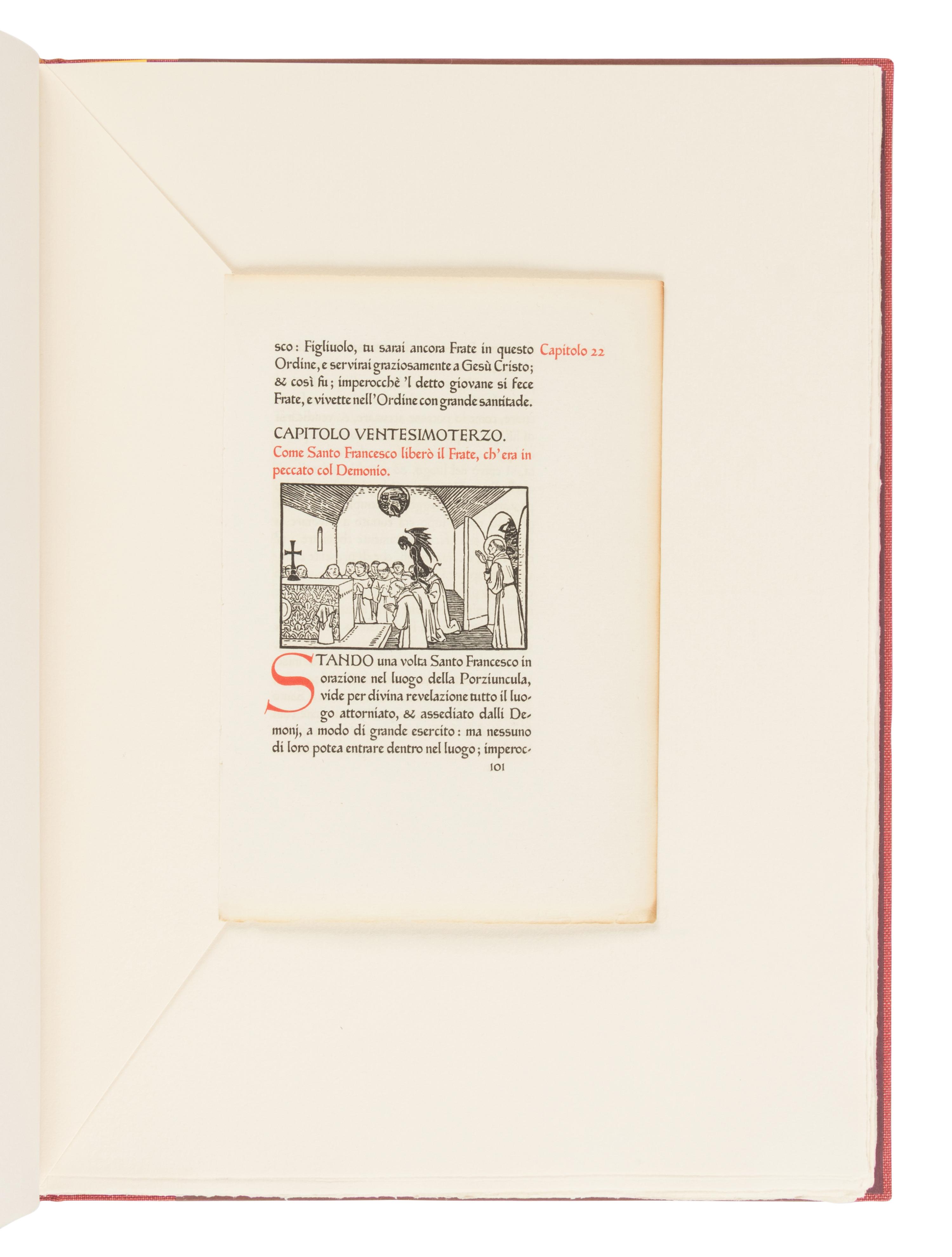 [LEAF BOOK - WHITTINGTON PRESS]. BUTCHER, David. Pages from Presses. Kelmscott, Ashendene, Doves, Vale, Eragny & Essex House . Herefordshire: The Whittington Press, 2006.