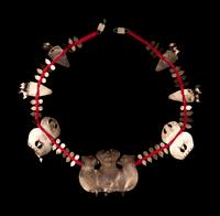 A Minangkabau Necklace with Buffalo Head