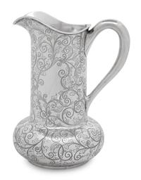 An American Silver Water Pitcher