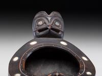 Haida Carved Figural Feast Bowl