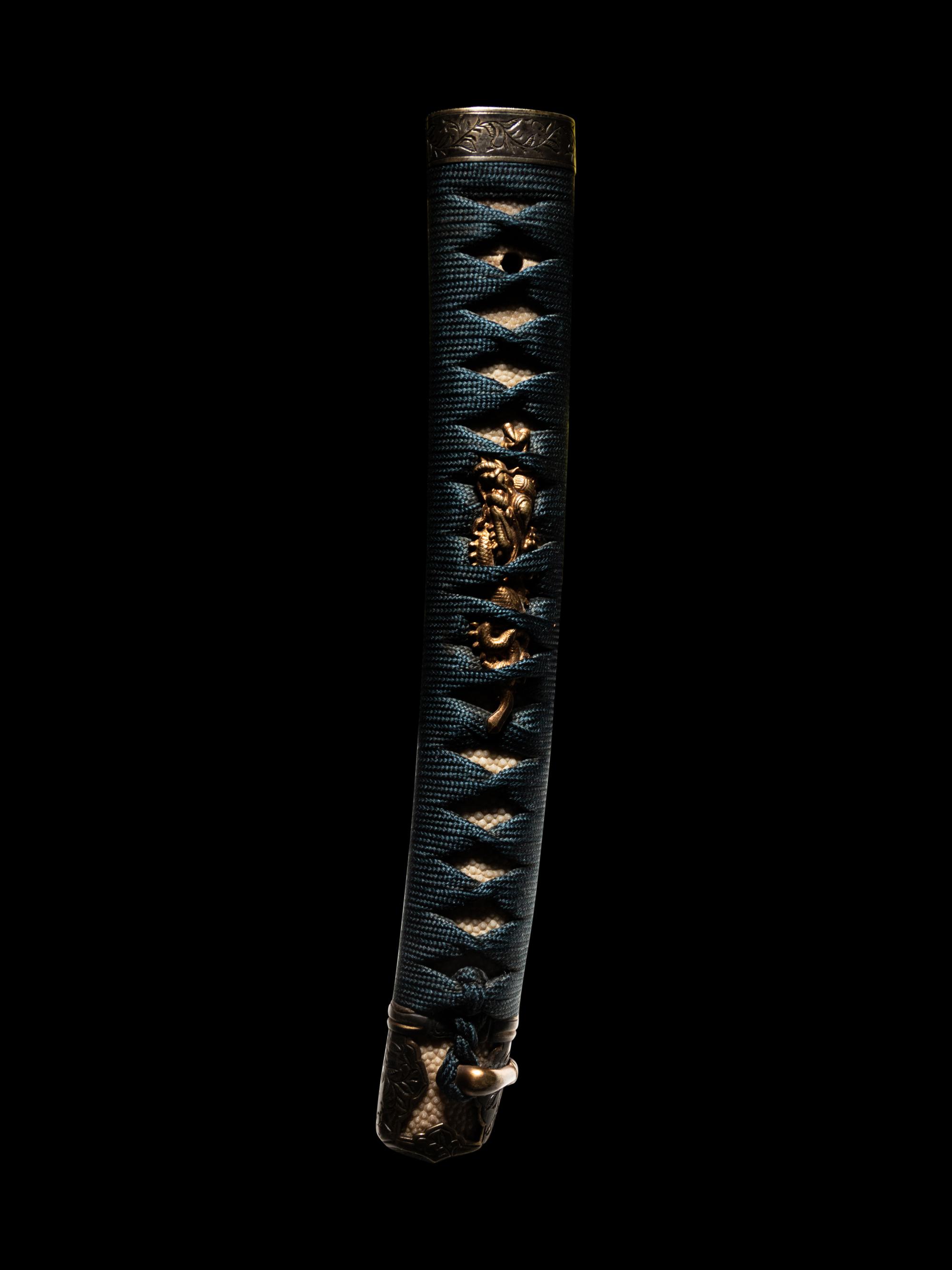 A Set of Sword Fittings and Scabbard for A Tachi