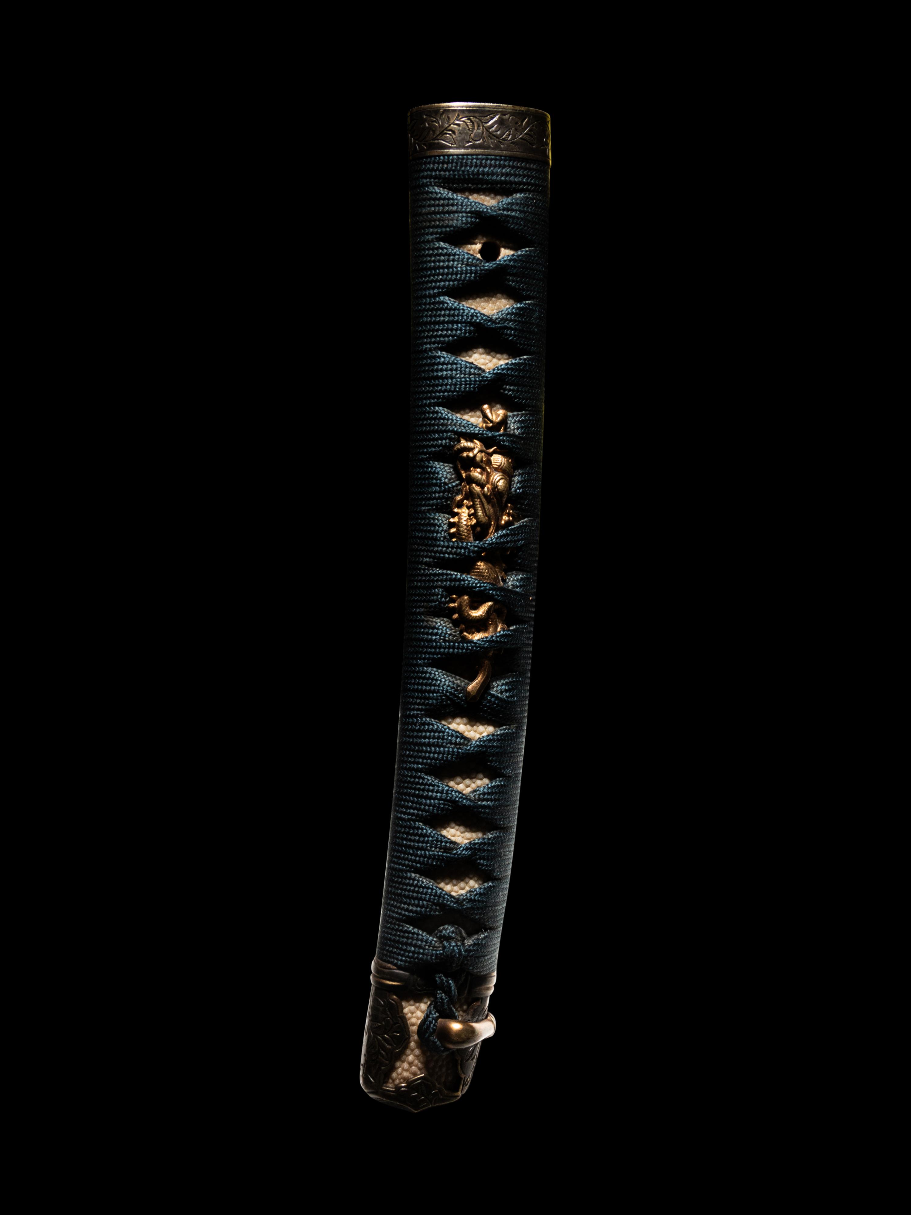 A Set of Sword Fittings and Scabbard for A Tachi