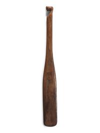 Haudenosaunee Maple Sugar Paddle, with Bear Effigy
