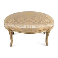 A Louis XV Style Painted Foot Stool