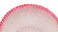 A Wedgwood Pink Nautilus Porcelain Dessert Service