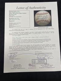 A 1965 Minnesota Twins Team Signed Autograph Baseball Including Harmon Killebrew (JSA Letter of Authenticity),