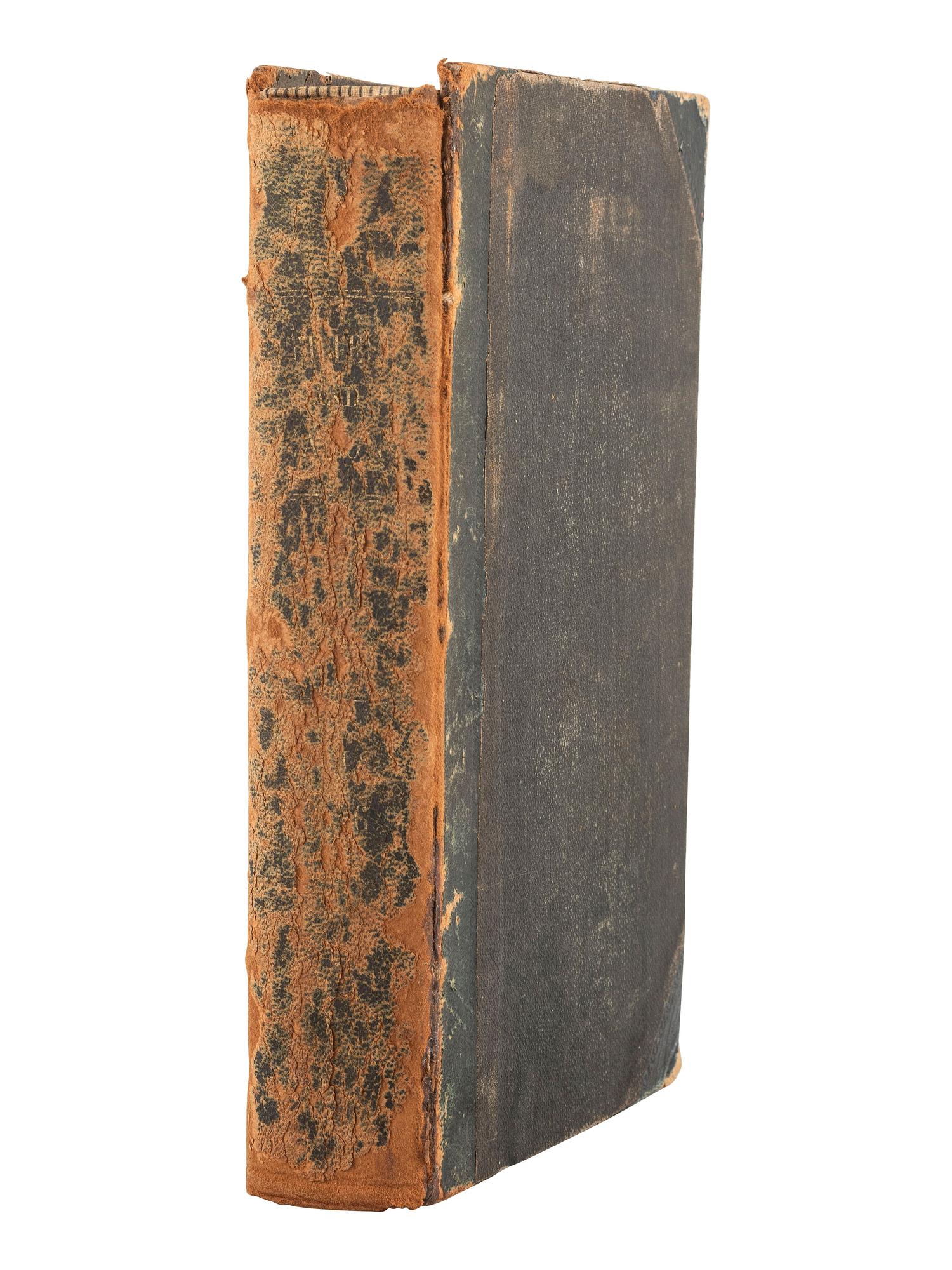 [MORMONISM]. The Times and Seasons, Containing a Compendium of Intelligence Pertaining to the Upbuilding of the Kingdom of God..... Vol. V & VI. Nauvoo, IL: John Taylor, 1844-1846.