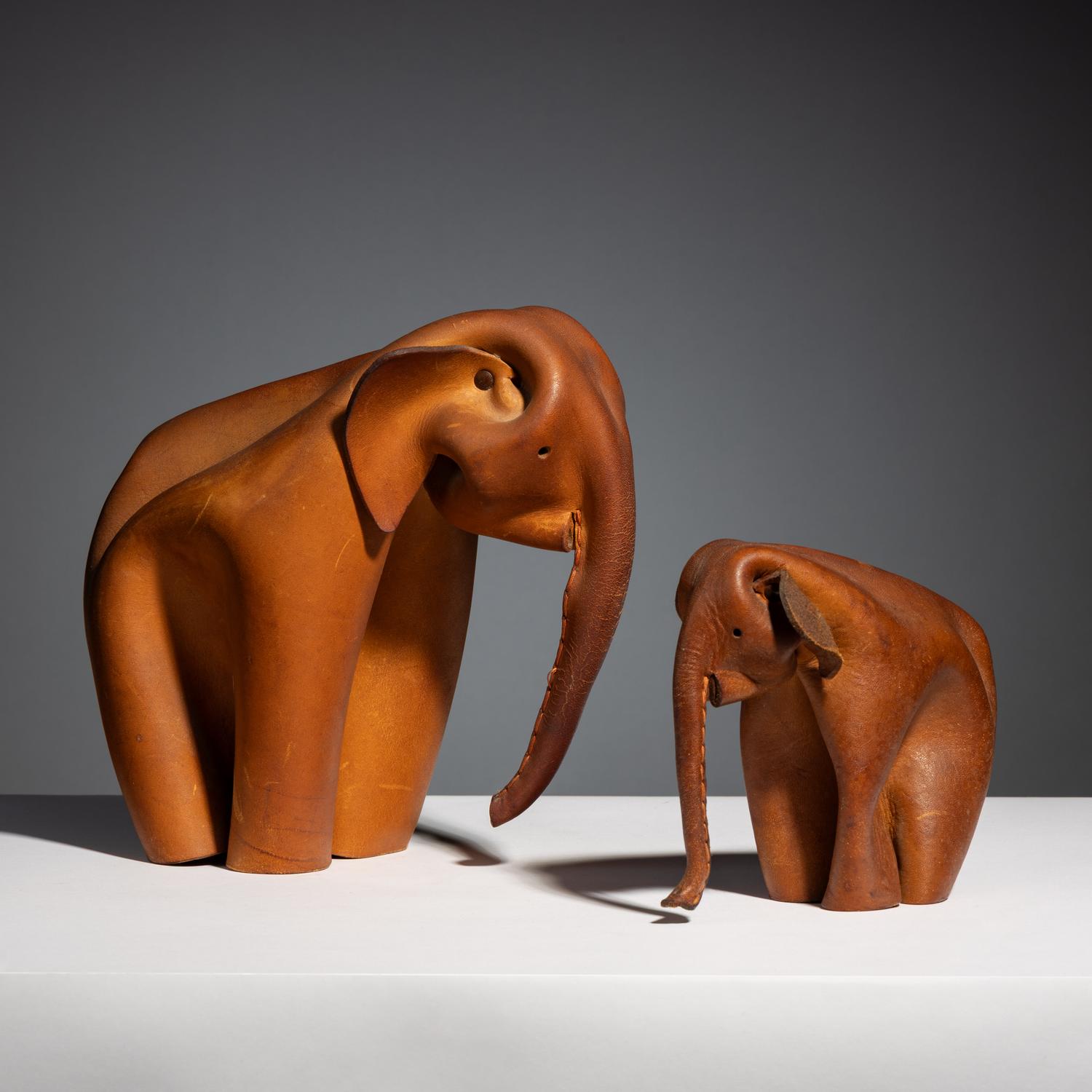 Two elephants