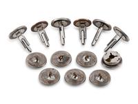 Southwestern-style Coin Button Covers AND Cuff Links