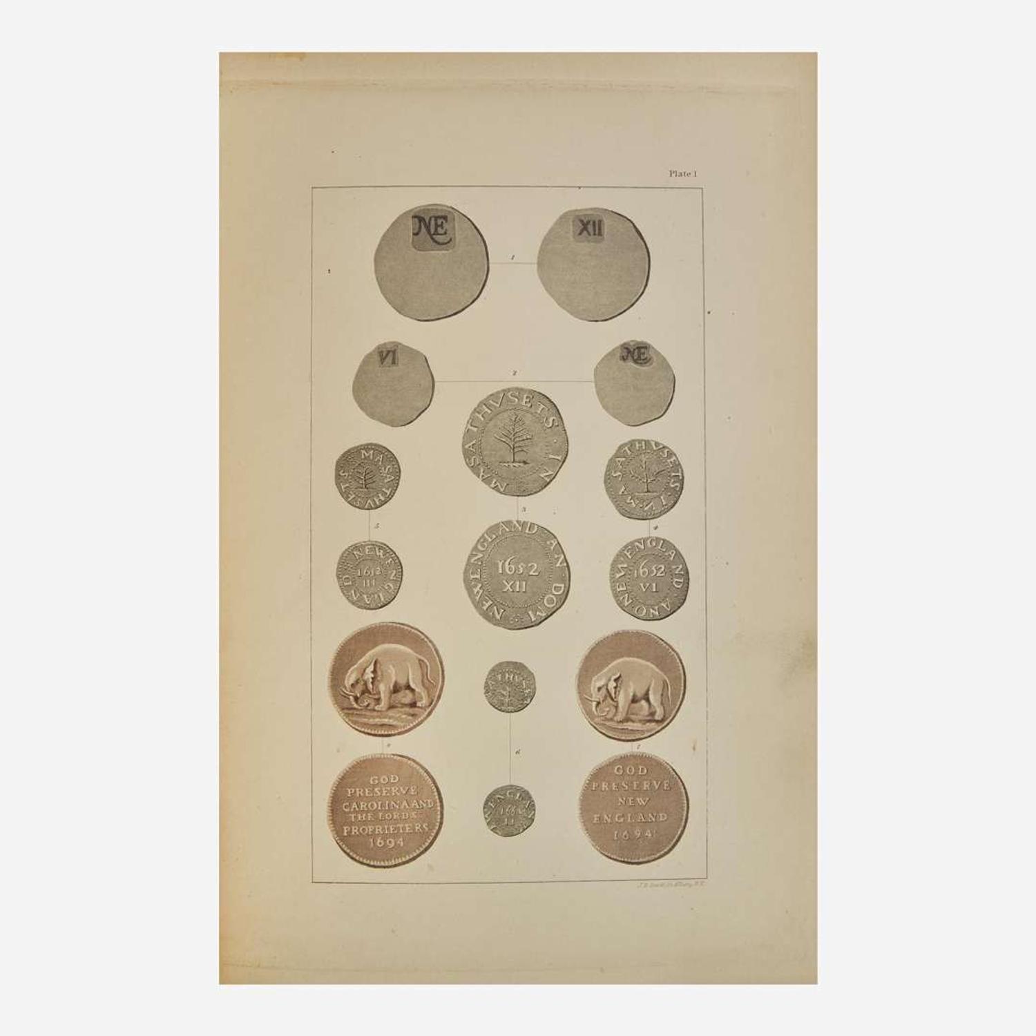 [Americana] Hickcox, John H. An Historical Account of American Coinage