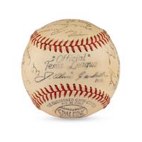 A 1946 Dallas Rebels Team Signed Autograph Baseball