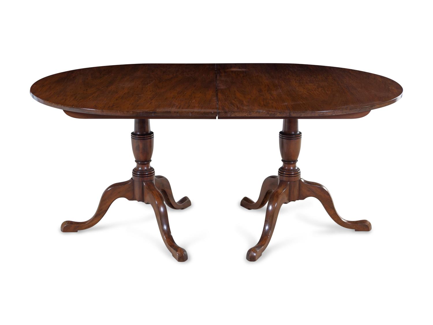 A George III Style Mahogany Dining Table