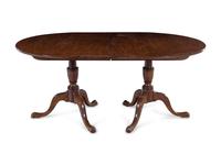 A George III Style Mahogany Dining Table