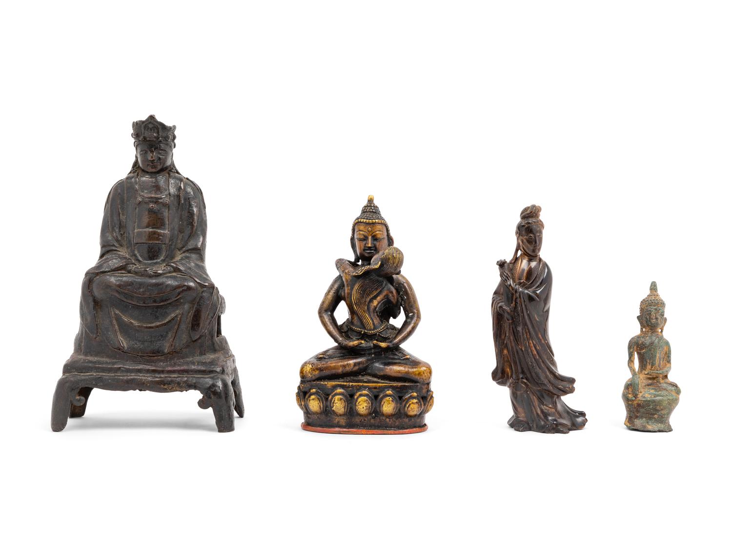 A Group of Four Chinese Figures