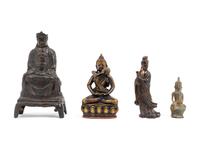 A Group of Four Chinese Figures