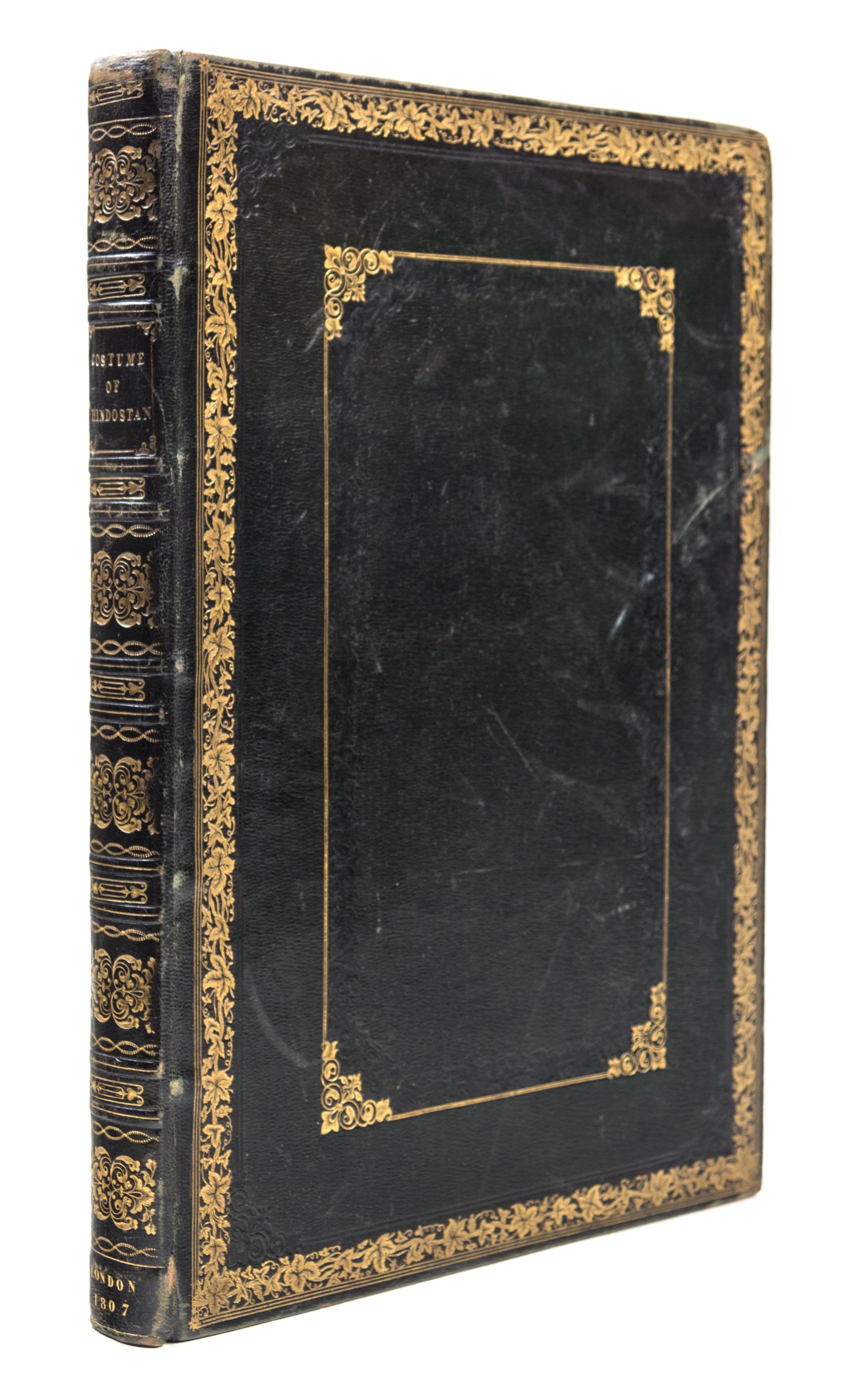SOLVYNS, FRANS BALTASAR. The Costume of Hindostan. London, 1807. With 60 colored plates.