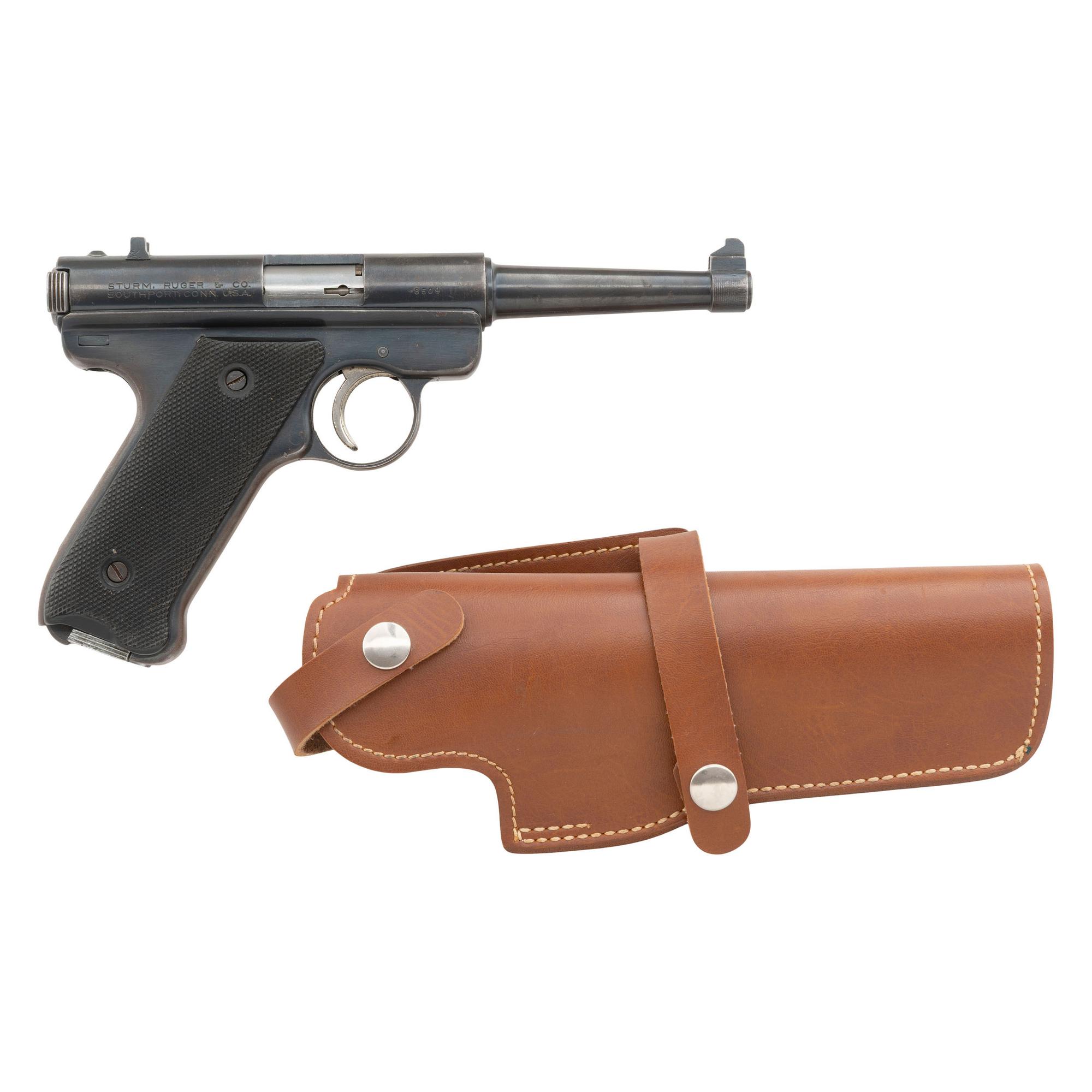 **Ruger Standard Model Pistol with Holster