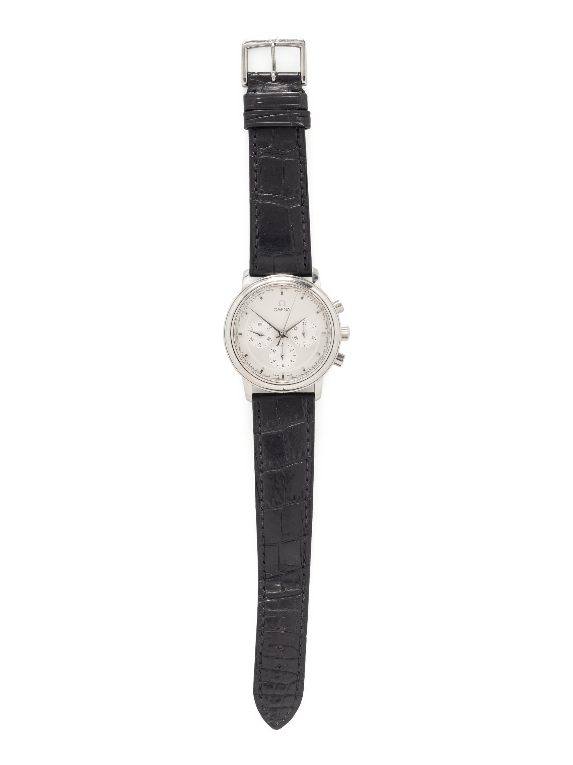 OMEGA, STAINLESS STEEL CHRONOGRAPH WATCH