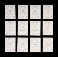 A Complete Run of 1984-97 Series One Through Nine Perez-Steele Baseball Hall of Fame Great Moments Cards