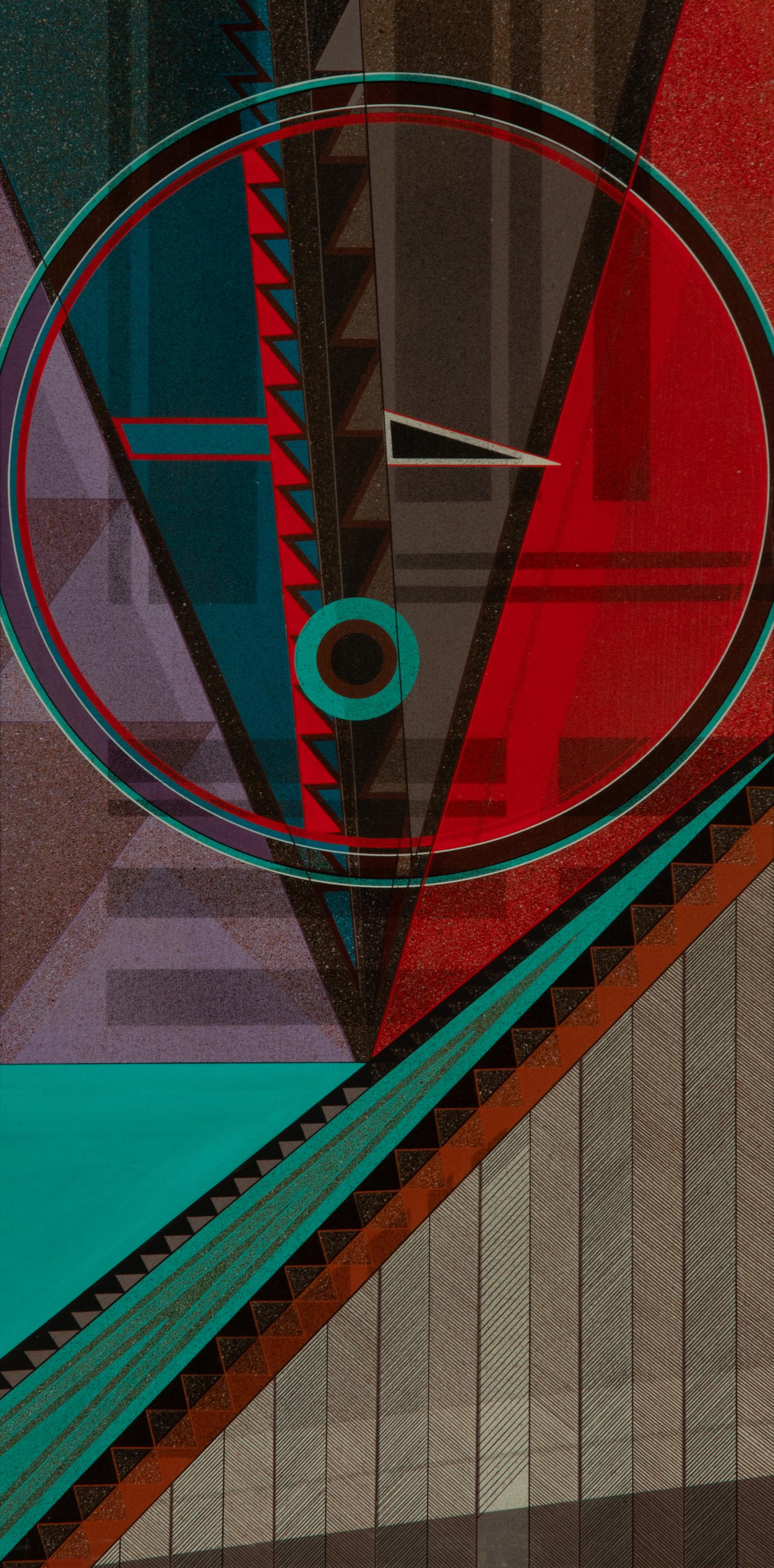 untitled, abstract kachina