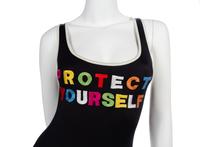 Moschino 'Protect Yourself' Swimsuit, 1990-2000s