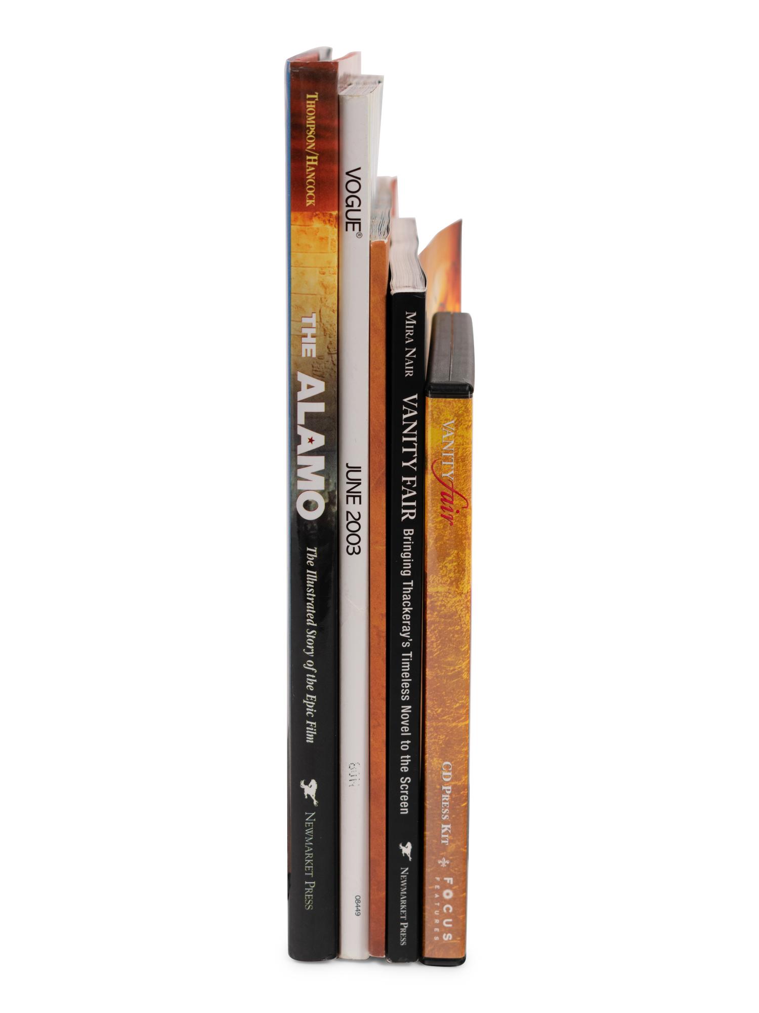 (Film Books) A group of 3 autographed “Behind the Scenes...” books, comprising: