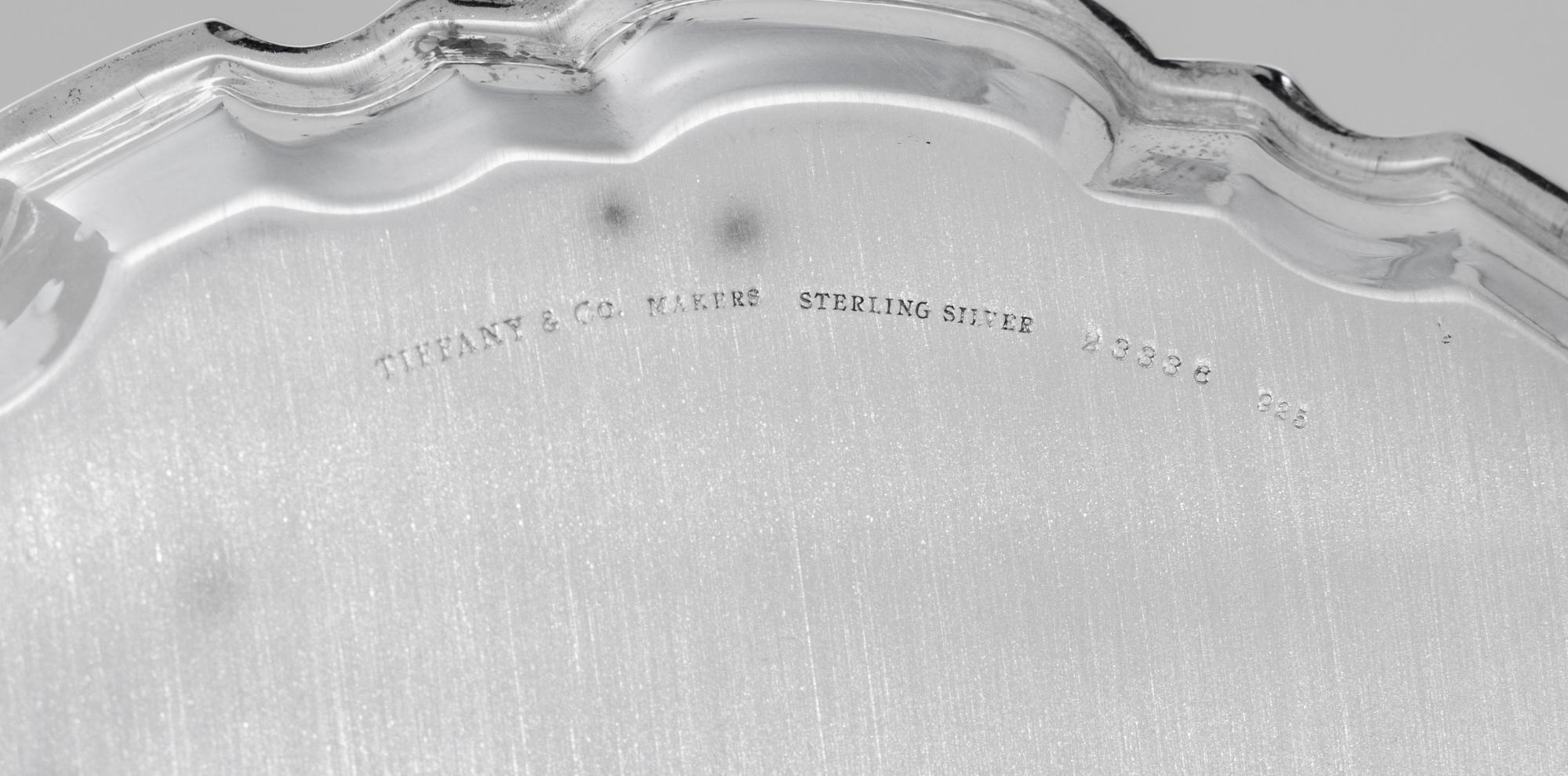 Two Tiffany and Co. Silver Articles