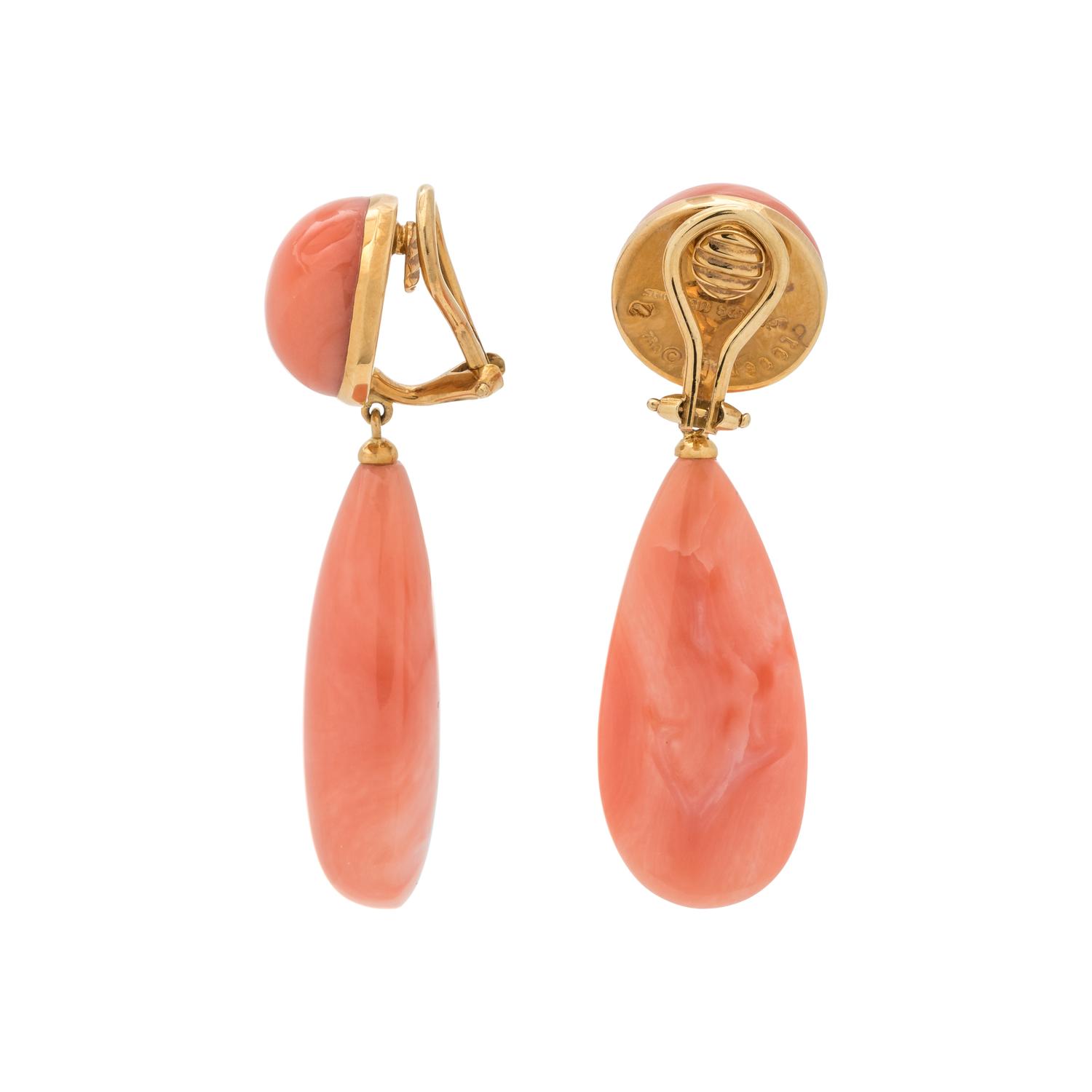 SEAMAN SCHEPPS, CORAL EARCLIPS