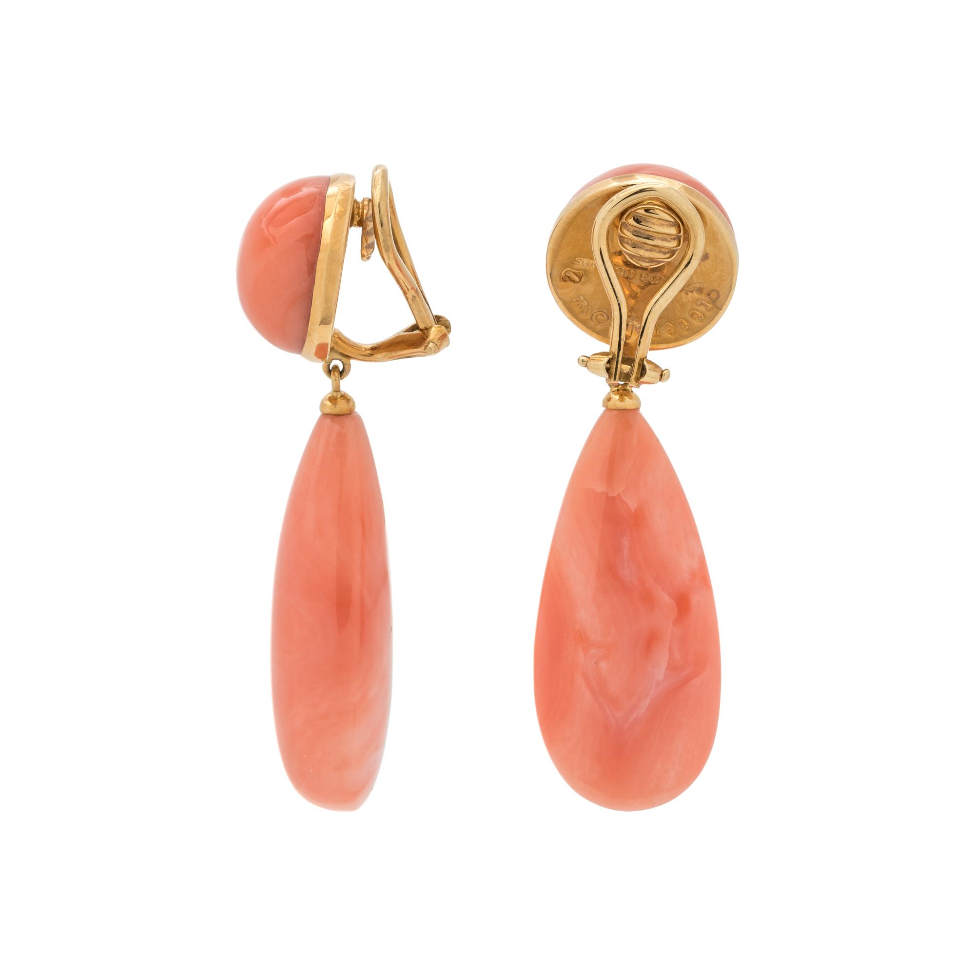 SEAMAN SCHEPPS, CORAL EARCLIPS