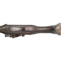 Two Ottoman Kubur Flintlock Pistols