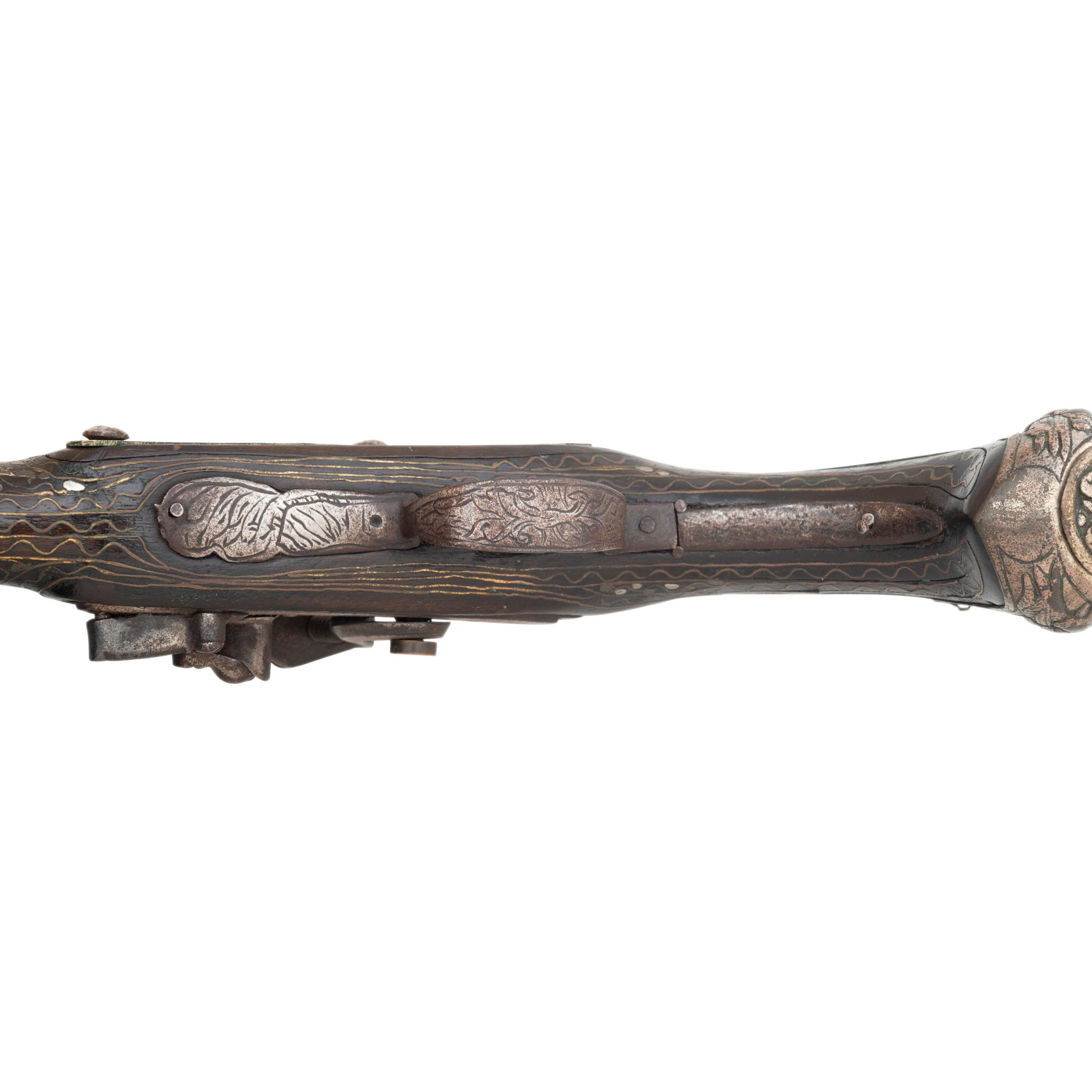 Two Ottoman Kubur Flintlock Pistols