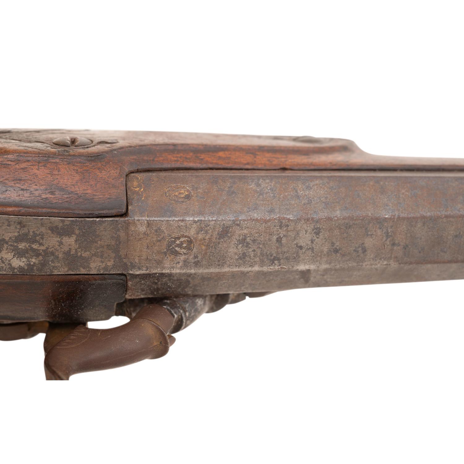 Pair of Large Bore European Percussion Overcoat Pistols