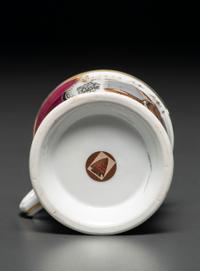 A Telegraph Operator's Porcelain Occupational Shaving Mug