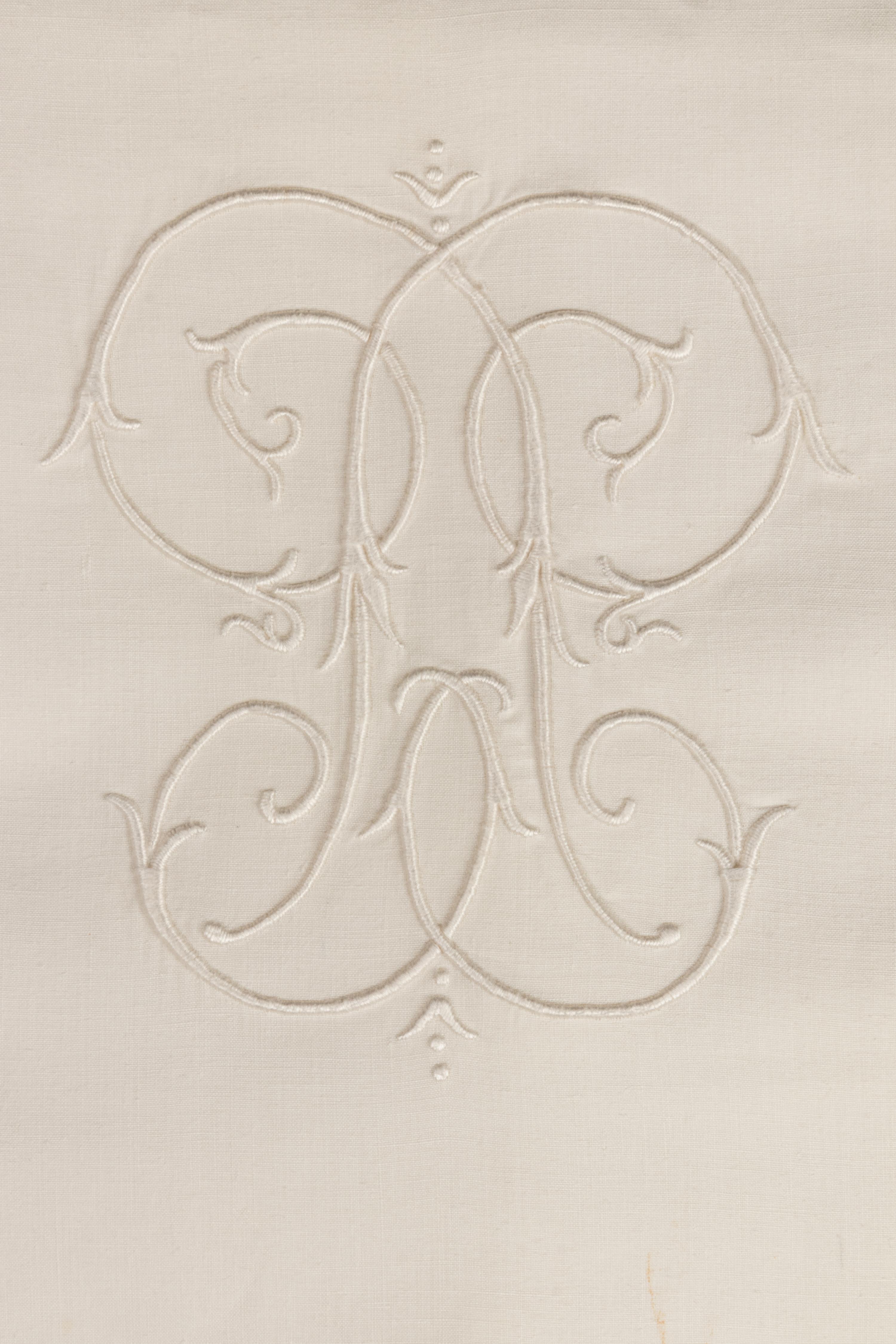 Two Sets of Palmer Family Sheets Embroidered with the Initials "P.P.", Early 20th Century